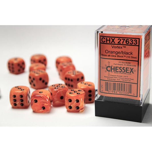 CHX27633 - Vortex: Orange/Black 16mm