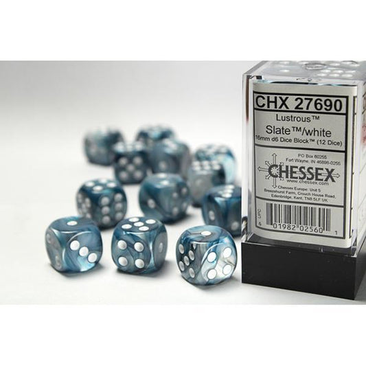 CHX27690 - Lustrous: Slate/White 16mm