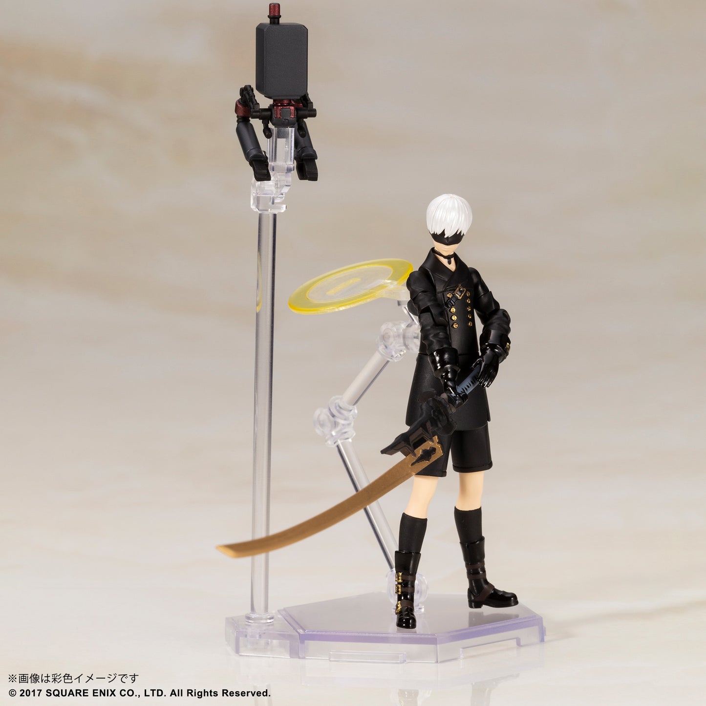 NieR:Automata Plastic Model Kit 2B & 9S