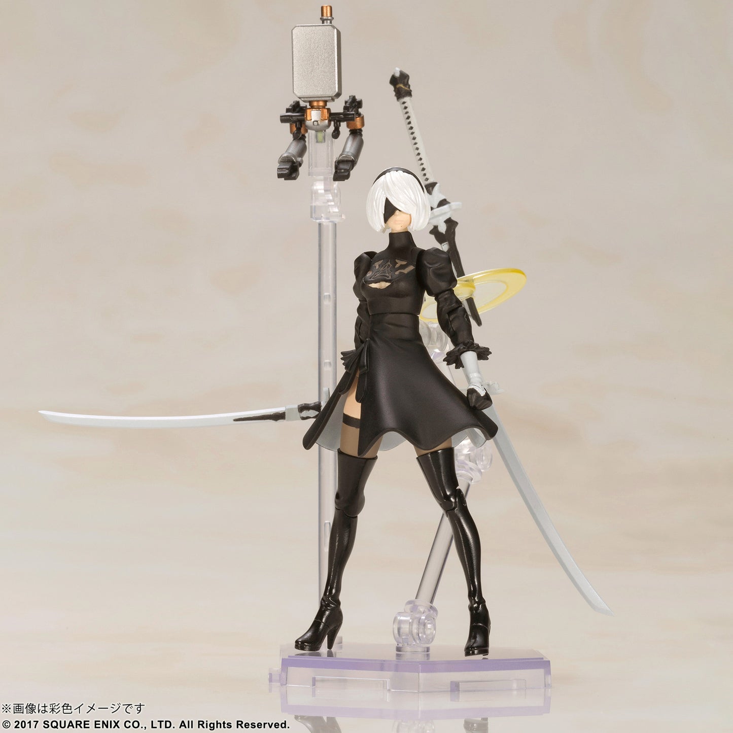 NieR:Automata Plastic Model Kit 2B & 9S