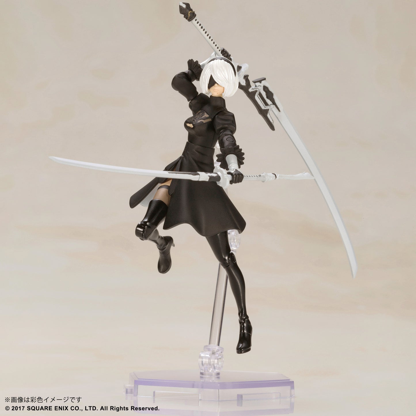 NieR:Automata Plastic Model Kit 2B & 9S