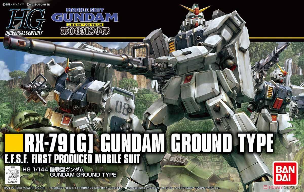 HGUC 210 1/144 Gundam Ground Type