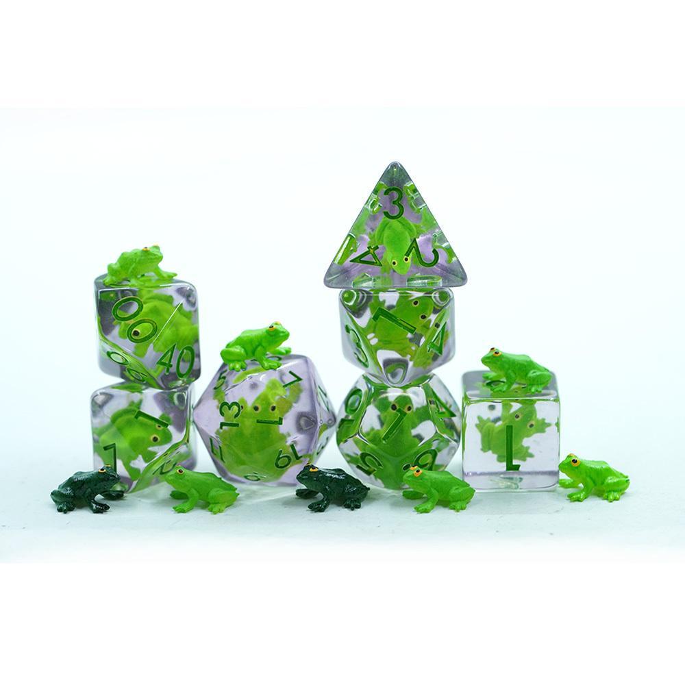 Resin Fill Polyhedral Dice Set -