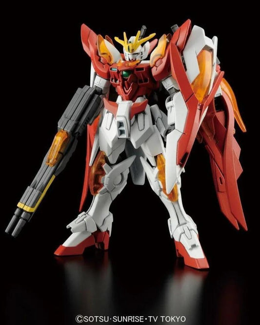 HG BF Wing Gundam Zero Honoo Yusei Kouen's Mobile Suit