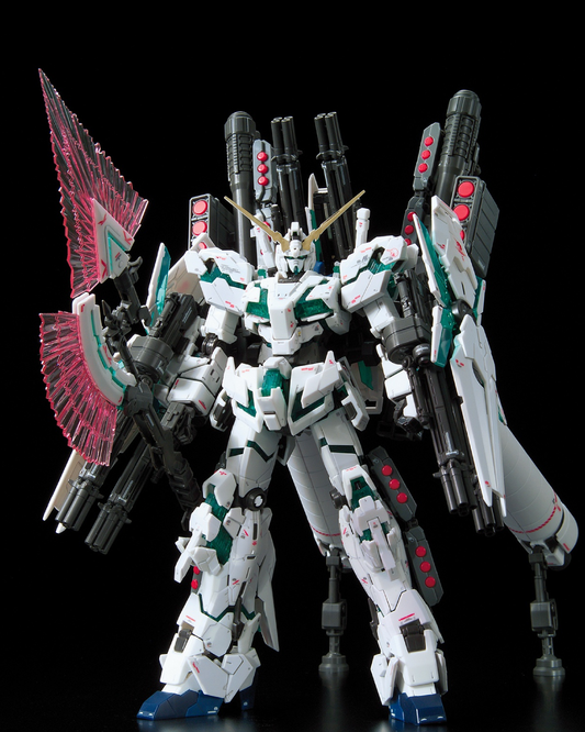 RG 30 Full Armor Unicorn Gundam Full Psycho-Frame Prototype Mobile Suit RX-0