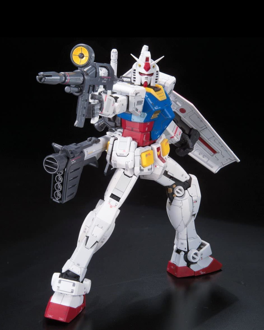 RG 01 RX-78-2 Gundam E.F.S.F. Prototype Close-Combat Mobile Suit