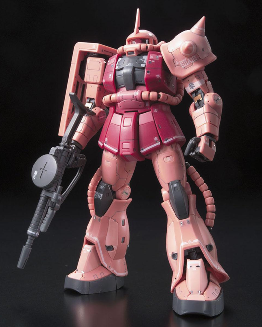 RG 02 MS-06S Zaku II Principality of Zeon Char Aznable's Custom Mobile Suit