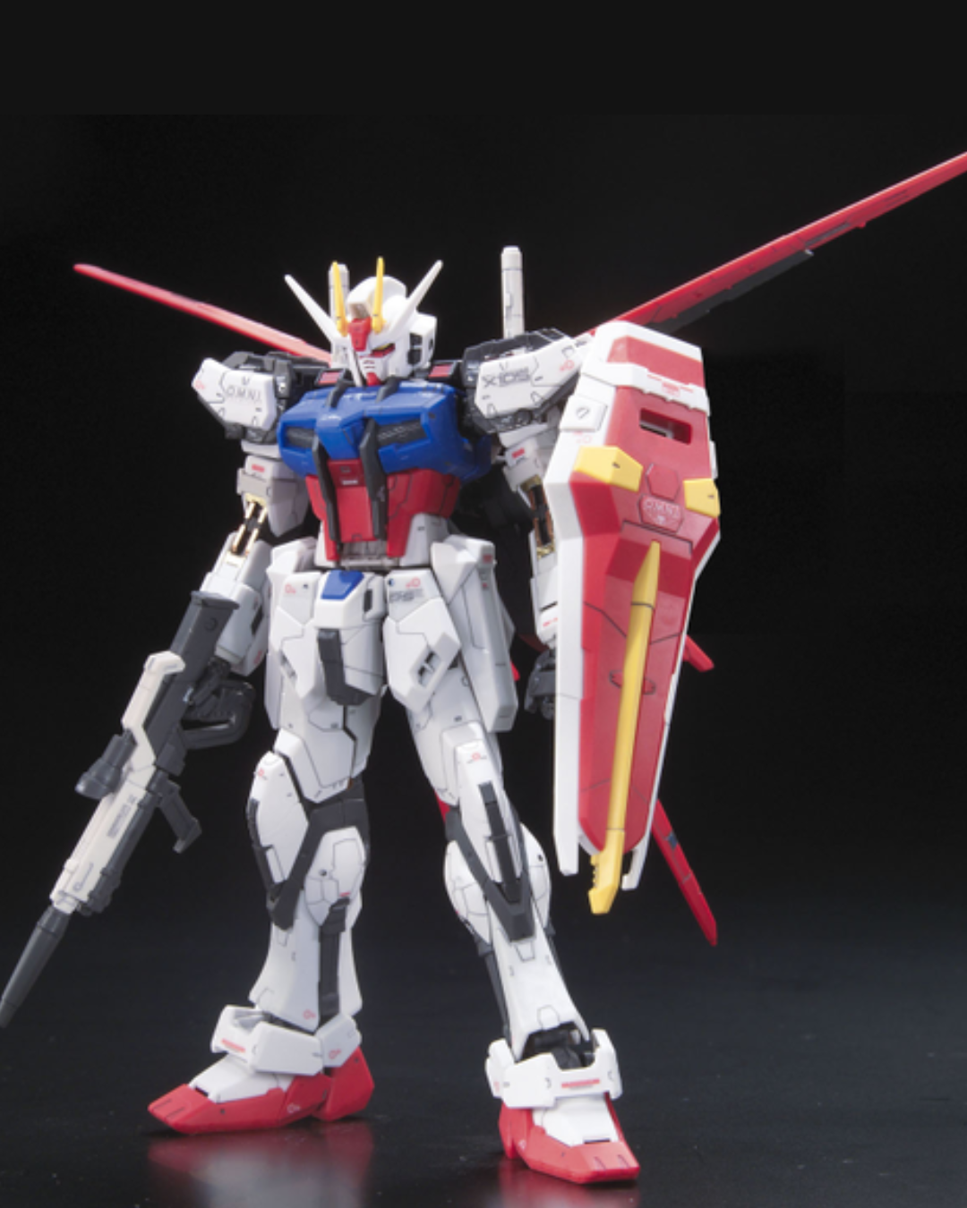 RG 03 Aile Strike Gundam O.M.N.I. Enforcer Mobile Suit GAT-X105