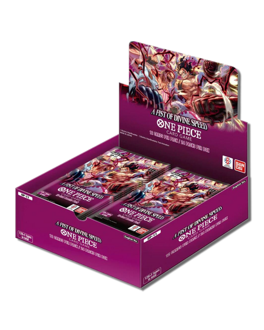 (Pre-Order) One Piece A Fist of Divine Speed (OP-11) Booster Box *In-Store Pickup Only*